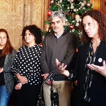 BRINDIS NAVIDEÑO EN EL CONSELL DE MALLORCA