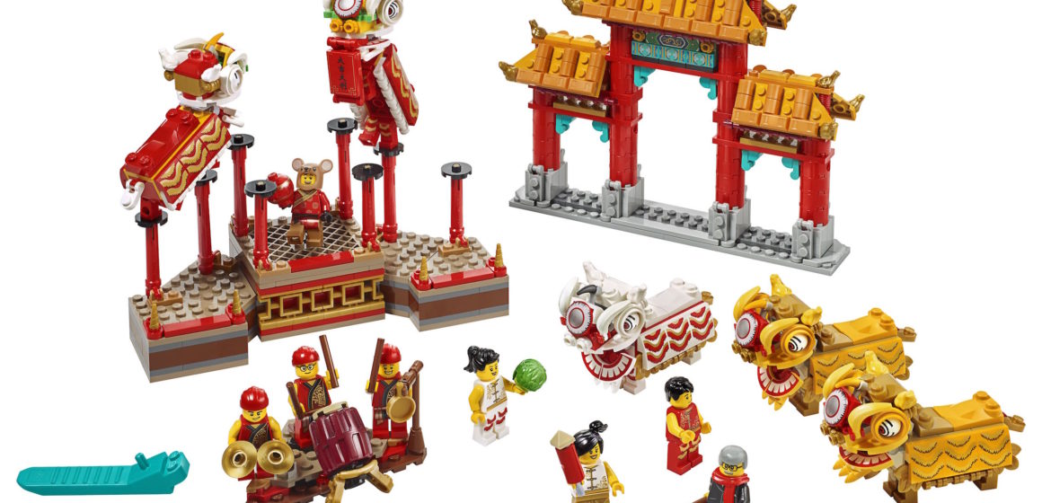 LEGO® LANZA DOS SETS DEDICADOS AL AÑO NUEVO CHINO: LA DANZA DEL LEÓN Y LA FERIA DEL TEMPLO