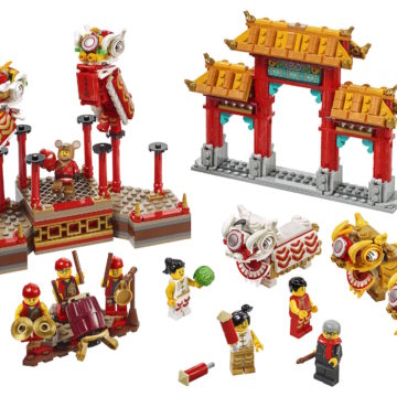 LEgo LEGO® LANZA DOS SETS DEDICADOS AL AÑO NUEVO CHINO: LA DANZA DEL LEÓN Y LA FERIA DEL TEMPLO